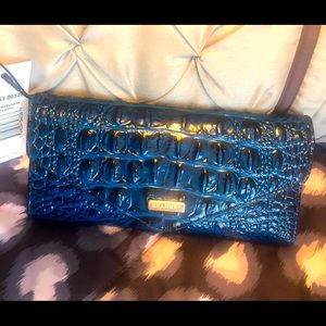 Brahmin Veronica wallet sapphire